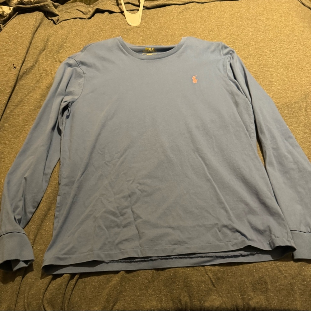 Long sleeve polo shirt